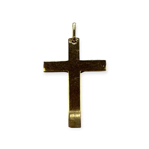 Pendentif Pendentif Christ en croix en or jaune 750 58 Facettes 330092635