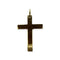Pendentif Pendentif Christ en croix en or jaune 750 58 Facettes 330092635