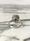 Bague 54.5 Bague en or blanc 18K, saphir et diamants 58 Facettes 268