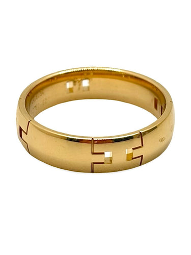 Bague 62 Hermès Herakles - Alliance en or jaune 18K 58 Facettes 1959