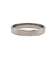 Bague 61 Alliance en palladium finement travaillée, taille 61 58 Facettes A07024
