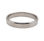Bague 61 Alliance en palladium finement travaillée, taille 61 58 Facettes A07024
