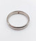 Bague 61 Alliance en palladium finement travaillée, taille 61 58 Facettes A07024