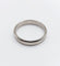 Bague 61 Alliance en palladium finement travaillée, taille 61 58 Facettes A07024