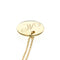 Collier Tiffany & Co. - Collier pendentif Letter Disc en or jaune 18K 58 Facettes tvg2iyp7ie