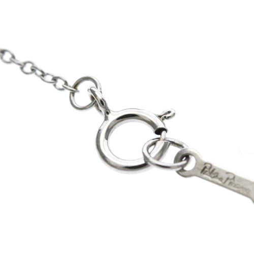 Collier Tiffany & Co. Étoile - Collier pendentif croix en or blanc et diamants 58 Facettes rp76x1hkwr