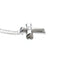 Collier Tiffany & Co. Étoile - Collier pendentif croix en or blanc et diamants 58 Facettes rp76x1hkwr
