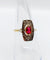 Bague 53.5 Bague Art déco en or 18k, verre rouge et diamants 58 Facettes A07134