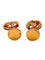 Boutons de manchette Hermès Passerelle - Boutons de manchette en or rose 18K 58 Facettes 1957