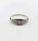 Bague 52 Art déco - Bague en or blanc 18k et spinelles synthétiques 58 Facettes A07172