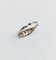 Bague 52 Art déco - Bague en or blanc 18k et spinelles synthétiques 58 Facettes A07172