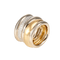 Bague 50 Pomellato Tubolare - Bague en or jaune, or blanc et diamants 58 Facettes 240