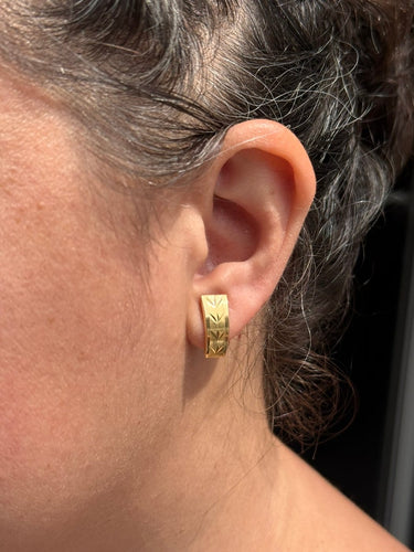 Boucles d'oreilles Boucles d'oreilles en or jaune 18 carats 58 Facettes id: 1767565