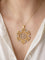 Pendentif Belle Époque - Pendentif rond en or jaune, perles et diamants 58 Facettes 1233.4