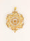 Pendentif Belle Époque - Pendentif rond en or jaune, perles et diamants 58 Facettes 1233.4