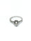 Bague 53 Bague solitaire en or blanc et diamant 58 Facettes id: 1767571