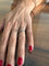Bague 53 Bague solitaire en or blanc et diamant 58 Facettes id: 1767571