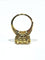 Bague 58 Bague en or champagne 18 carats et citrine 58 Facettes id: 1767576