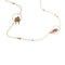 Collier Boucheron Nuri - Sautoir en or rose, saphirs, tsavorites et diamants 58 Facettes 35702