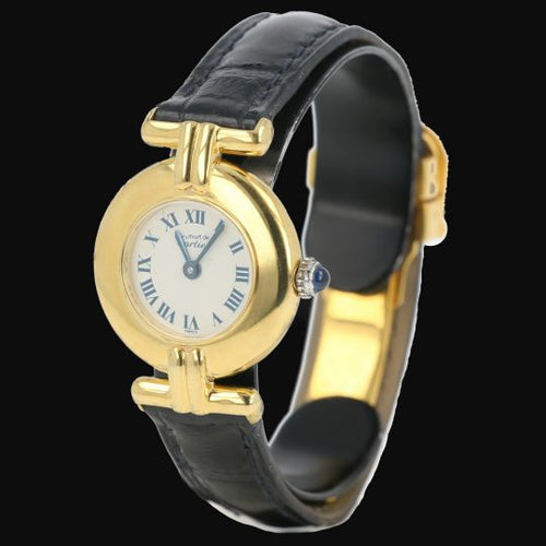 Montre Cartier Tank Vermeil - Montre en plaqué or 58 Facettes MT42586