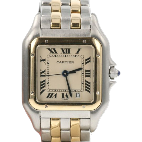 Cartier Panthère - Montre en or jaune et acier