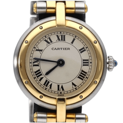 Montre Cartier Panthère - Montre en or jaune et acier 58 Facettes MT46752