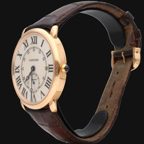 Montre Cartier - Montre Ronde Solo en or rose 58 Facettes MT46774