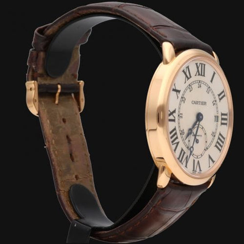 Montre Cartier - Montre Ronde Solo en or rose 58 Facettes MT46774