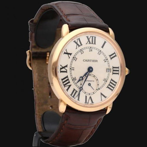 Montre Cartier - Montre Ronde Solo en or rose 58 Facettes MT46774