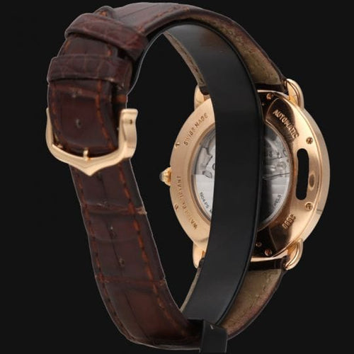 Montre Cartier - Montre Ronde Solo en or rose 58 Facettes MT46774