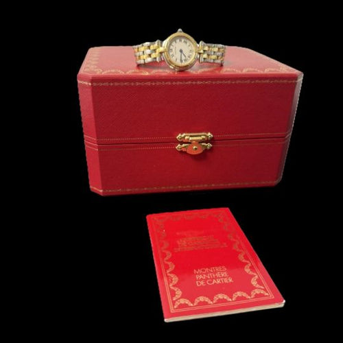 Montre Cartier Panthère - Montre en or jaune et acier 58 Facettes MT46803