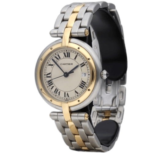 Montre Cartier Cougar - Montre en or jaune et acier 58 Facettes MT46800