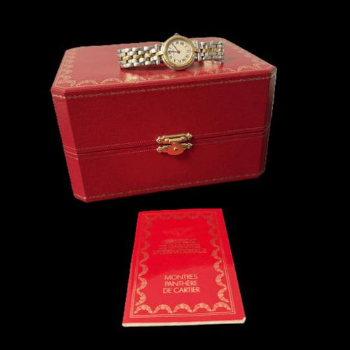 Montre Cartier Panthère - Montre en or jaune et acier 58 Facettes MT46801