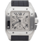 Montre Cartier Santos 100 - Montre en acier 58 Facettes MT46809