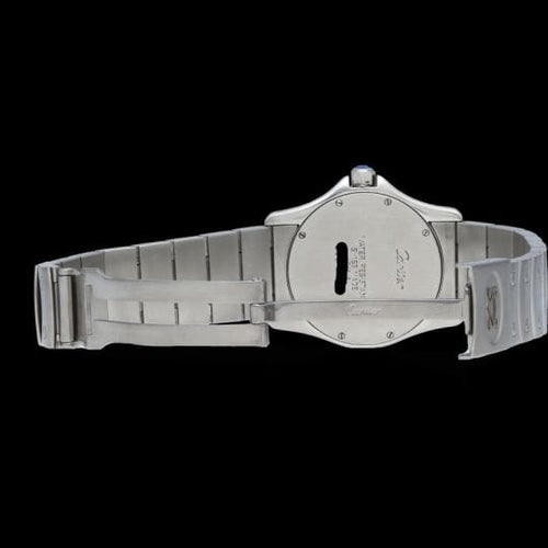 Montre Cartier Santos Ronde - Montre en acier 58 Facettes MT46816