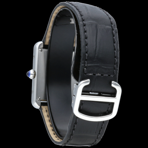Montre Cartier Tank Solo - Montre quartz 58 Facettes MT46818