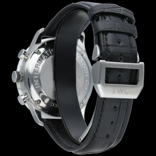 Montre IWC Portuguese - Montre Chronograph en acier 58 Facettes MT46822