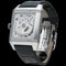 Montre Jaeger-LeCoultre Reverso Squadra Hometime - Montre en acier 58 Facettes MT46825
