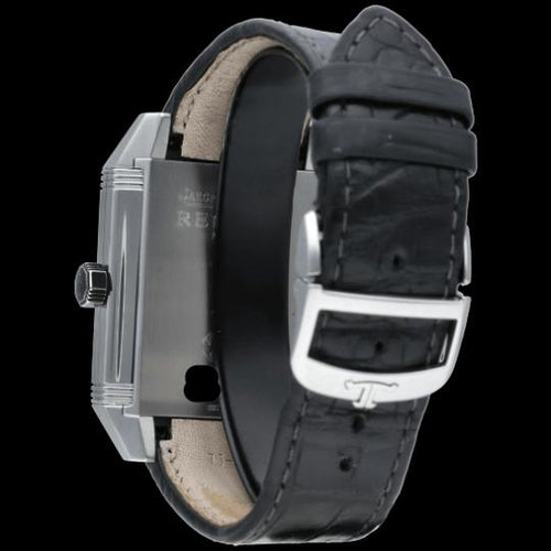 Montre Jaeger-LeCoultre Reverso Squadra Hometime - Montre en acier 58 Facettes MT46825