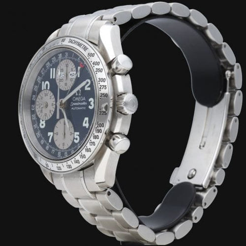 Montre Omega Speedmaster Day Date - Montre chronographe en acier 58 Facettes MT46642