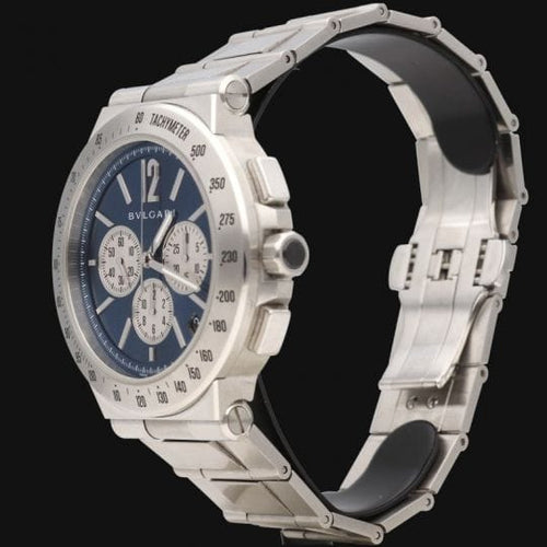 Montre Bulgari Diagono - Montre en acier 58 Facettes MT46064