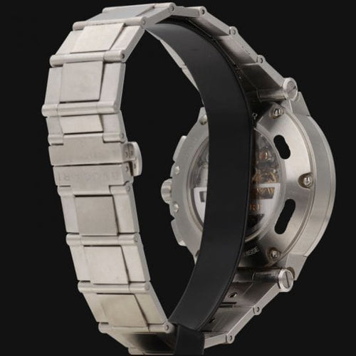 Montre Bulgari Diagono - Montre en acier 58 Facettes MT46064