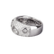Bague 70 Bubble - Bague chevalière en or blanc et diamants 58 Facettes RING - 014