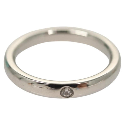 Bague Tiffany & Co. Elsa Peretti - Bague Band en platine 58 Facettes mk59p1shdp