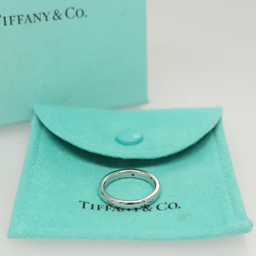 Bague Tiffany & Co. Elsa Peretti - Bague Band en platine 58 Facettes mk59p1shdp
