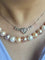 Collier Collier cœur en or blanc 18K et diamants 58 Facettes 269