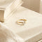 Bague 57 Bague solitaire vintage en or jaune et diamant 0,30 ct 58 Facettes