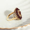 Bague 53 Bague ancienne en or jaune et grenats 58 Facettes