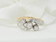 Bague 54 Bague ancienne Art nouveau en or bicolore 18 ct et diamants 58 Facettes 33322