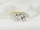 Bague 54 Bague ancienne Art nouveau en or bicolore 18 ct et diamants 58 Facettes 33322